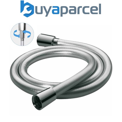 Smooth shower hose pipe - shower, 1.5m