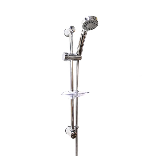 Shower slide rail kit chrome - shower,