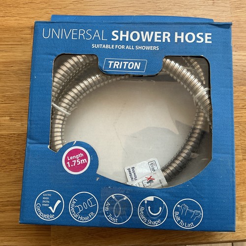 Triton chrome shower hose - triton,