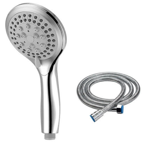 Chrome shower head hose - chrome,
